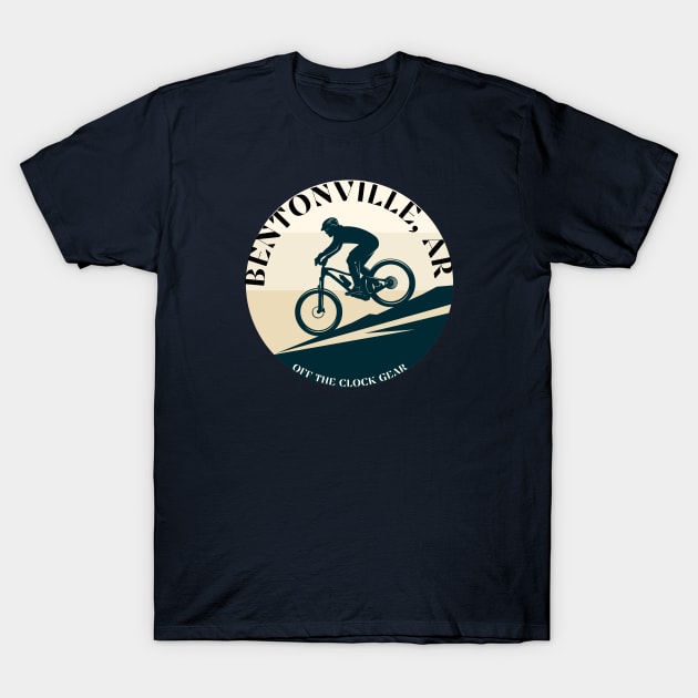 Mountain Bike T-Shirt by Off The Clock Gear
